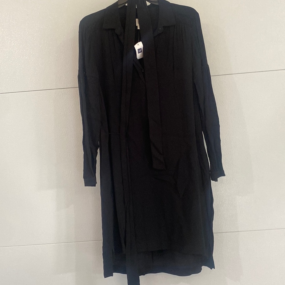 Gap Black shirt dress